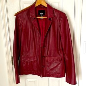 Womens leather jacket